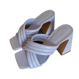 ABOUND BLOCK HEEL SLIP ON SANDAL 8M